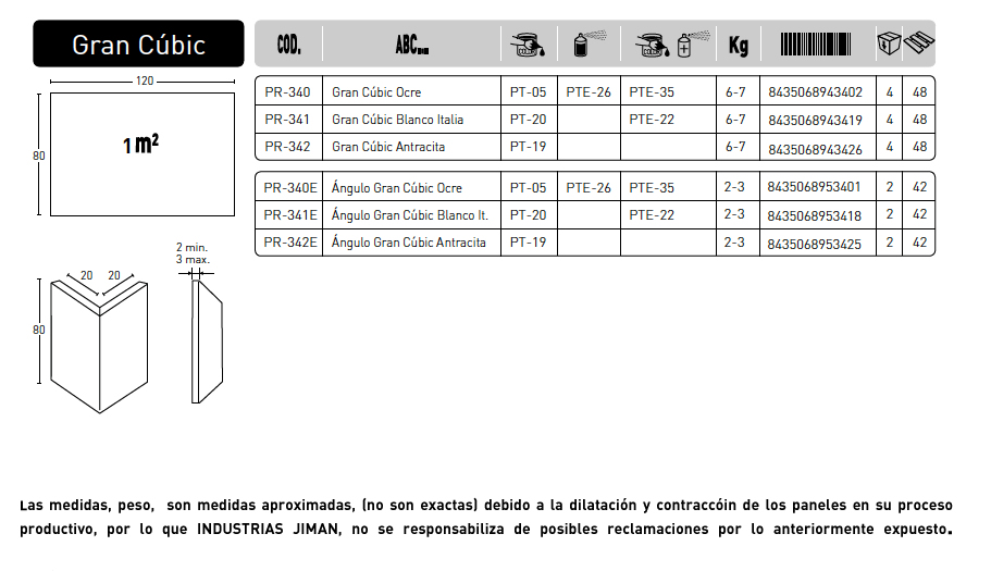 GRAN CUBIC