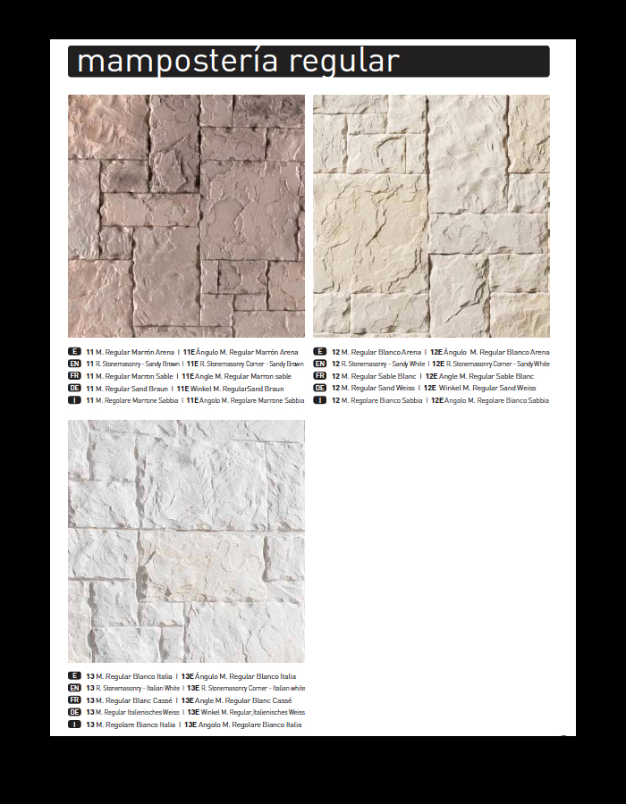 Mamposteria Regular