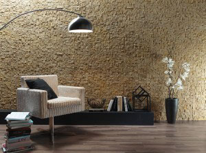 Panel Piedra 340 Gran Cubic Ocre