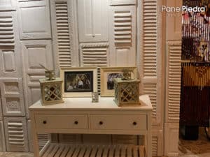 paneles decorativos imitación madera quemada blanco