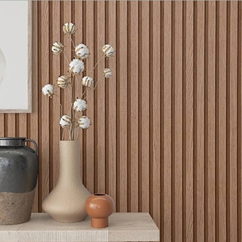 Paneles 3D de PVC para revestimiento de paredes, efecto de piedra,  ladrillos, cerámica, madera realista y